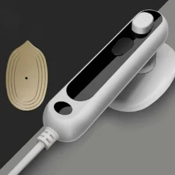 Discount Mini ångstrykjärn för kläder - Bärbar våt och torr ångstrykare - Säkra och enkla att använda hemtillbehör för strykning av klänning, byxor, T-shirts, kostymer, rockar | Fyndiq