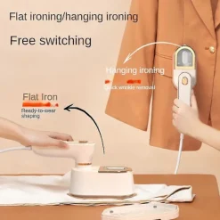 Best Mini Ångstrykjärn För Kläder Portabel Reseångstrykjärn Liten Handhållen För Torr Våt Strykning Hem Tr
