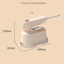 Best Mini Ångstrykjärn För Kläder Portabel Reseångstrykjärn Liten Handhållen För Torr Våt Strykning Hem Tr