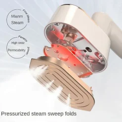 Best Mini Ångstrykjärn För Kläder Portabel Reseångstrykjärn Liten Handhållen För Torr Våt Strykning Hem Tr