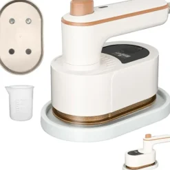 Hot Mini Ångstrykjärn för Resor Handhållen Bärbar Ångare för Kläder Ångmaskin 180° Rotera Handtag Mini