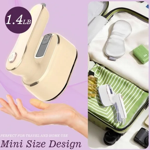 Online Mini Ångstrykjärn för Resor: Portabelt Handhållet Ångstrykjärn Sma