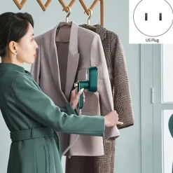 Mini ångstrykjärn Handhållen våt och torr dubbel varm ånggenerator Bärbar Garment Steamer Home Trave