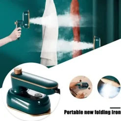 Online Generic Mini Ångstrykjärn, Handhållet Ångstrykjärn för Hushåll, Mini Vått och Torrt Ångstrykjärn, Portabelt Resestrykjärn, A105 Strykjärn