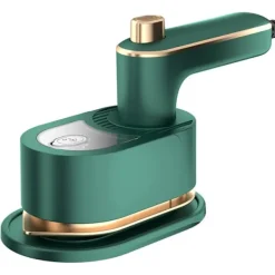 Mini ångstrykjärn, hopfällbart bärbart resejärn, keramisk non-stick-sula, 30 sekunders snabb uppvärmning, litet ångstrykjärn för hemmet och på resande fot | Fyndiq