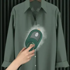 Mini ångstrykjärn, hopfällbart bärbart resejärn, keramisk non-stick-sula, 30 sekunders snabb uppvärmning, litet ångstrykjärn för hemmet och på resande fot | Fyndiq