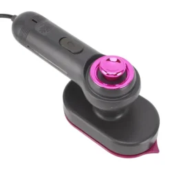 Mini Ångstrykjärn 60ml 110-240V Lättvikt Rese Våt Torr Kläder EU-kontakt Roterande Handtag