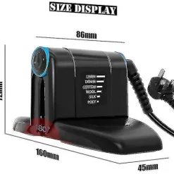 Outlet Mini Ångstrykjärn, Vikbart Mini Krageång, Resestrukjärn Tygångare, Handhållen Vikbart Mini Resestrukjärn med 6 Justerbara Temperaturmönster, Perfekt | Fyndiq