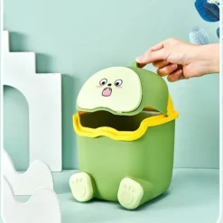 Outlet Mini papperskorg - Kompakt papperskorg för badrum, skrivbord, bordsskiva