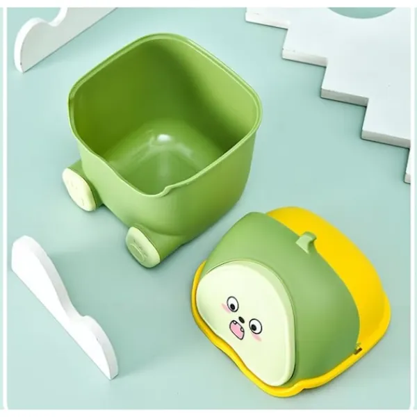 Outlet Mini papperskorg - Kompakt papperskorg för badrum, skrivbord, bordsskiva