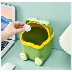 Outlet Mini papperskorg - Kompakt papperskorg för badrum, skrivbord, bordsskiva