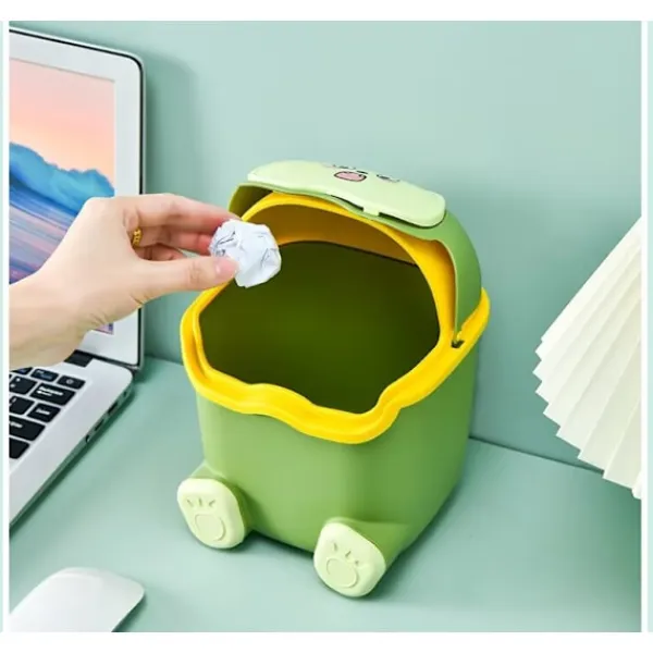 Outlet Mini papperskorg - Kompakt papperskorg för badrum, skrivbord, bordsskiva