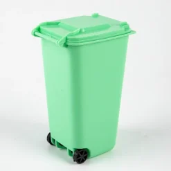 Best Mini papperskorg i plast Green