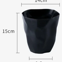 Hot Mini papperskorg Oregelbunden form Avfallskorg Avfall Plast Avfallskorg KLB