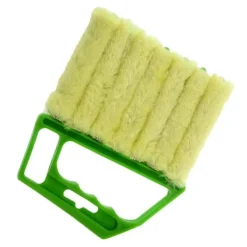 New Mini Persiennrengörare Multifunktionell Hushållsrengöringsborste för Hem Hotell Grön