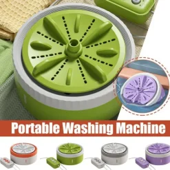 Outlet Mini Portable Washer USB -driven 3 Timing Modes Underkläderssockor gray Upgraded version