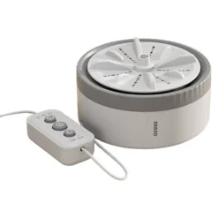 Outlet Mini Portable Washer USB -driven 3 Timing Modes Underkläderssockor gray Upgraded version