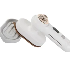 Online Mini resejärn - Portabel klädpress med svängbart handtag