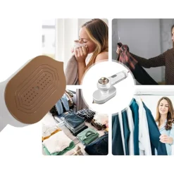 Online Mini resejärn - Portabel klädpress med svängbart handtag