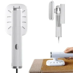 Best Mini Resestrykjärn för Kläder, Ångstrykjärn Handhållen Portabel Ångare (FMY) Vit White