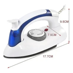 Best Mini Resestrykjärn, Portabel Ångstrykjärn För Kläder, Handhållen Steamer, Ångstrykjärn, Med Non-Stick Sula