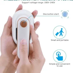 Discount Mini Resestrykjärn 20s Snabb Uppvärmning 50ml Vit