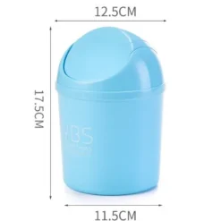 Hot Mini Rolling Cover Desktop soptunna soptunna Rosa