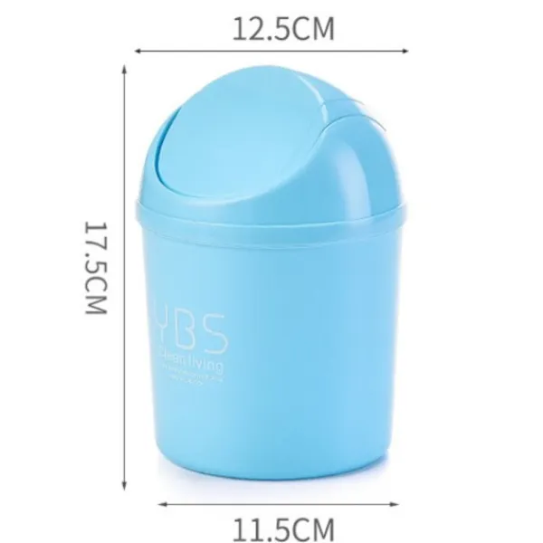 Hot Mini Rolling Cover Desktop soptunna soptunna Rosa