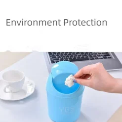 Hot Mini Rolling Cover Desktop soptunna soptunna Rosa