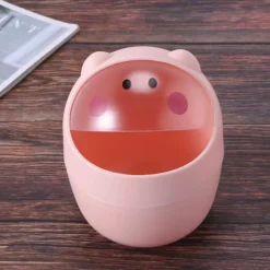 New Mini Soptunna för Skrivbord, Soptunna för Rengöring, Liten Skrivbordsarrangör, Förvaring, Dammiga Behållare, Djur