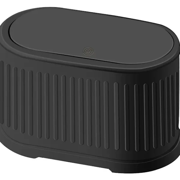 Online Mini Soptunna med Lock, 4l Liten Kompostbehållare för Köksbänken, Soptunna i Rostfritt Stål