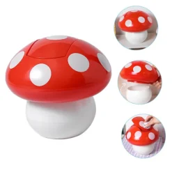 New Mini Soptunna Skrivbord Soptunnor Avfallstunna med Lock Bordskiva Skrivbord Papperskorg Mini Papperskorg Bärbar Soptunna