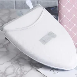 Online Mini Strykbräda Ärmdyna Portabelt Litet Strykbord Ställ Stryktillbehör Pink Grid