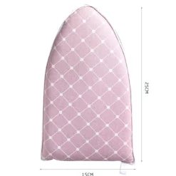 Online Mini Strykbräda Ärmdyna Portabelt Litet Strykbord Ställ Stryktillbehör Pink Grid