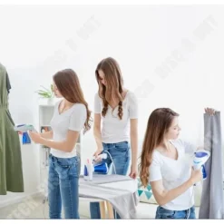 New TECH DISCOUNT Mini strykjärn - TD® - 9558 - 1600W - 3 hastigheter - färg Blå