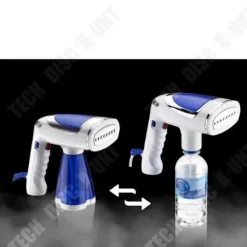 New TECH DISCOUNT Mini strykjärn - TD® - 9558 - 1600W - 3 hastigheter - färg Blå