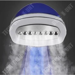 New TECH DISCOUNT Mini strykjärn - TD® - 9558 - 1600W - 3 hastigheter - färg Blå