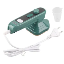 Online Mini Strykjärn Handhållet Lättvikts Tåligt Snabbt Mikro Ångstrykjärn för Resor Hemmakontor EU-kontakt 220V