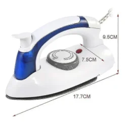 New Mini Strykjärn, Portabelt Ångstrykjärn för Kläder, Handhållen Steamer, Ångstrykjärn, Med Non-stick Sula, Ångstrykning och Torrstrykning{KDO}