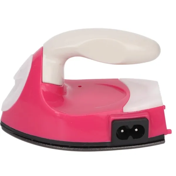 Clearance Mini Strykjärn Rynkborttagning Helautomatisk Kompakt Storlek Vågat Handtag Mini Handhållet Strykjärn för Kläder 100‑240V EU-kontakt 110‑240V