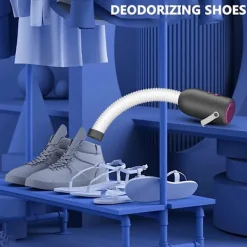 Best NICEGOU Mini torkskåp, portabelt multifunktionellt torkskåp, intelligent termostat med två hastigheter för familjelägenhetssal (grå)