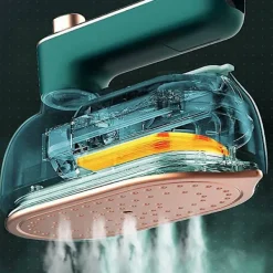 Discount Mini trådlöst strykjärn för kläder, bärbart resestrykjärn, stöd för torr- och ångstrykning, bärbar strykjärnsmaskin med