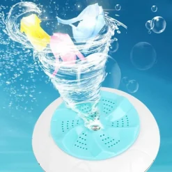 Best Mini tvättmaskin - Hushållsturbo tvättmaskin (Grön)-FS-