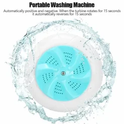 Best Mini tvättmaskin - Hushållsturbo tvättmaskin (Grön)-FS-