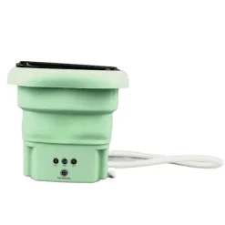 Sale FMYSJ Mini Tvättmaskin Bärbar Vikbar 8L Vattentät med Timerfunktion för Små Utrymmen (FMY)