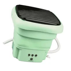 Best Mini Tvättmaskin Bärbar Vikbar 8L Vattentät med Timerfunktion för Små Utrymmen