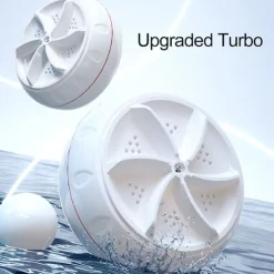 Online Mini tvättmaskin kraftfull låg ljud tvätt underkläder babykläder strumpor kalsonger tvätt elektrisk