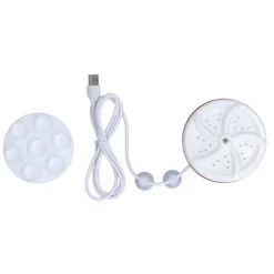 Best Mini USB Bärbar Tvättmaskin 30 Minuters Tvättcykel Vattenbesparande Auto Avstängning för Resor Hemanvändning