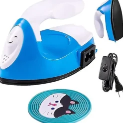 Best Mini Värmepressmaskin Elektrisk Strykjärn Laddningsbas