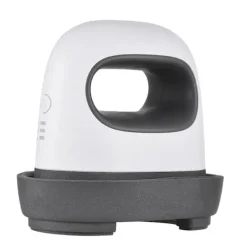 Best Mini Värmepressmaskin T-Shirt Tryck Enkel Värmeöverföringspress Järnmaskiner för Kläder Väskor Grå UK-kontakt